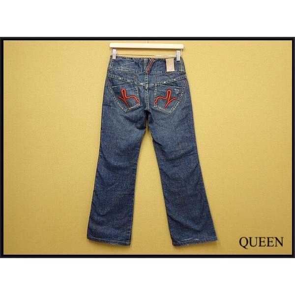 難美品✦レッドペッパーRED PEPPER/フレアデニムジーンズLヴィンテージ RED PEPPER（レッドペッパー） ジーンズ・27△レッドペッパー/デニム