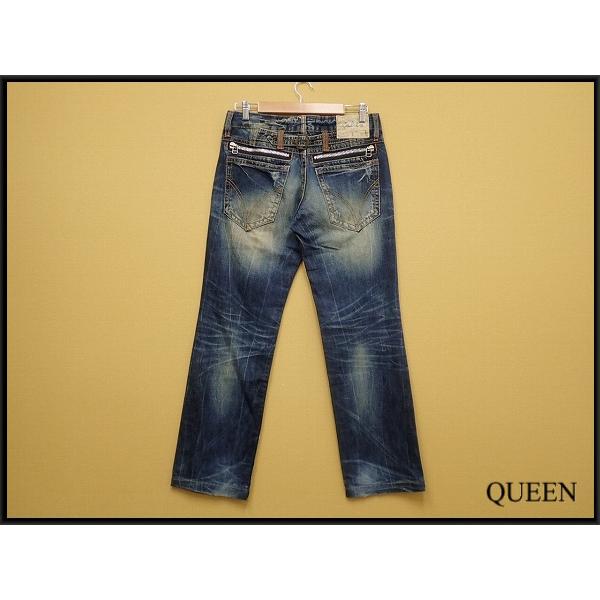 LOLITA JEANS ジーンズ サイズ30 ロリータジーンズ ユーズド加工 デニム 幼 レディース 中古 26長1