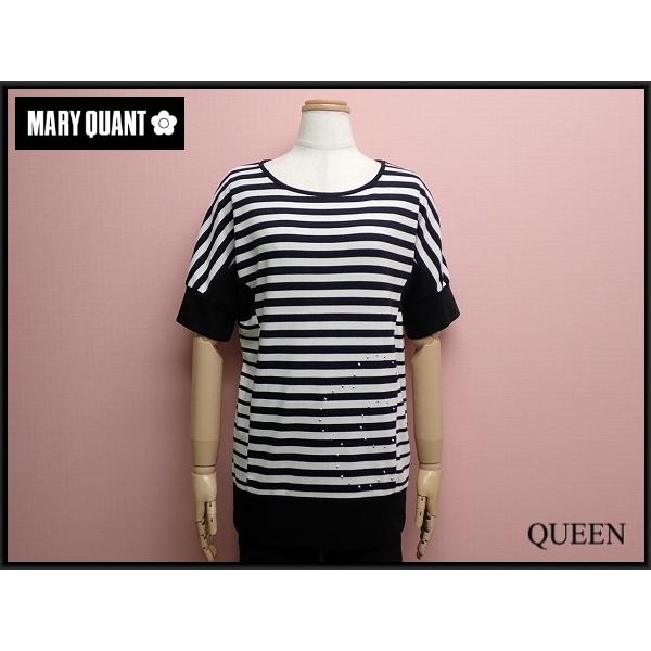 MARY QUANT カットソー・M◇マリークワント/チュニック/22*5*3-10 : te 