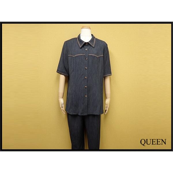 【美品】レリアン　セットアップ13号＋ Leilian（レリアン） セットアップ・13+◇レリアン/ブラウス ロング
