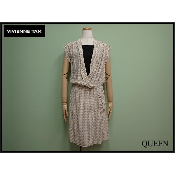 送料無料 VIVIENNE TAM カシュクールワンピース・2◇ヴィヴィアンタム  