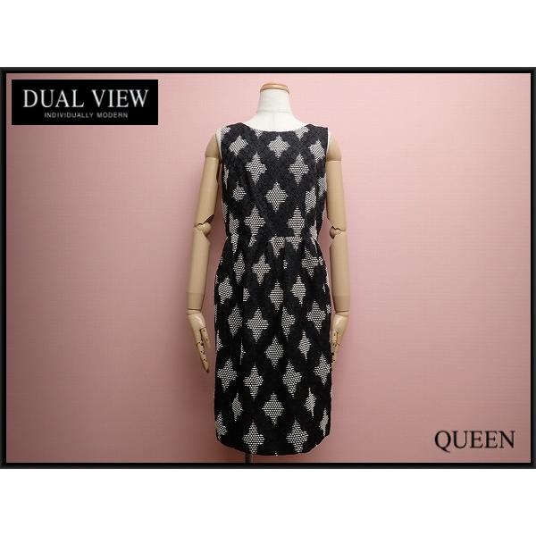 DUAL VIEW ワンピース・40◇デュアルビュー/立体生地/@B2/23*5*4