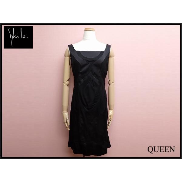 Sybilla（シビラ） ワンピース◇シビラ SYBILLA BLACK/ノースリーブ