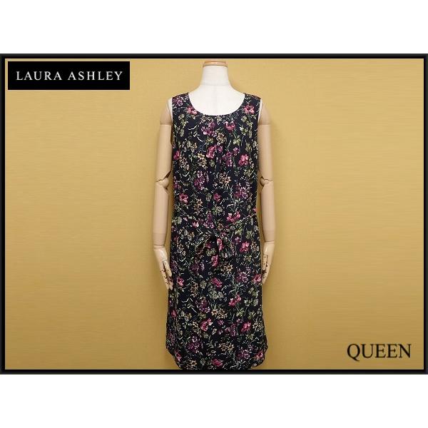 LAURA ASHLEY 花柄ワンピース・11◇ローラアシュレイ/フラワー  