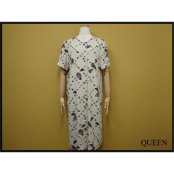 詩仙堂BYHITOSHI ちりめん　ワンピース　チュニック 詩仙堂ちりめんワンピースBY HITOSHI