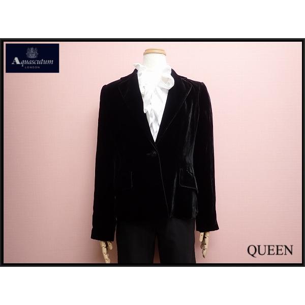 美品✨希少✨️ アクアスキュータム ベロア ダウンジャケット ブラック GOLF MEN － シームレスダウンベスト