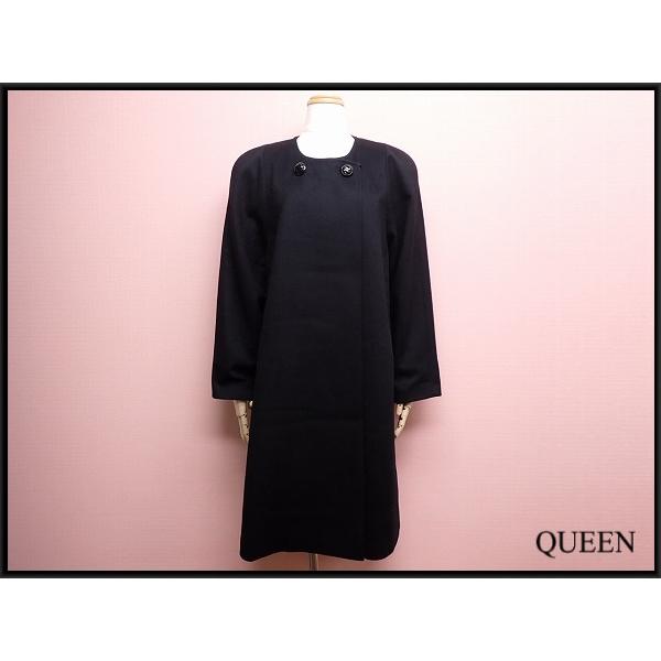 FUJII コート・M-L□フジイ/日本製/カシミヤ100％/藤井毛織/レディース