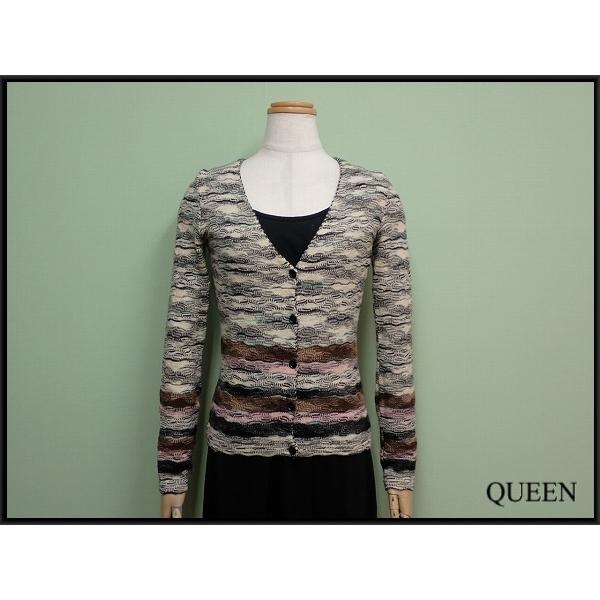 MISSONI ニットカーディガン□ミッソーニ/レディース/@A1/24*12