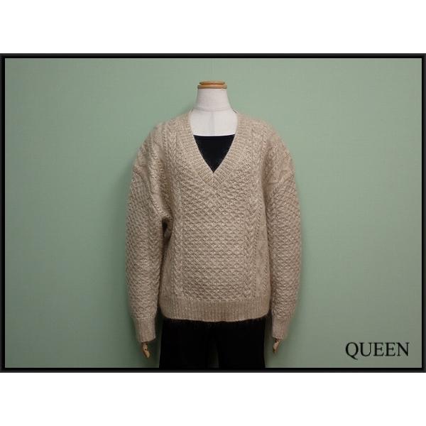 UNITED ARROWS（ユナイテッドアローズ） モヘア混ケーブルニット