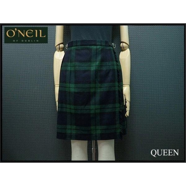 O'NEIL OF DUBLIN プリーツスカート・36□アイルランド製 オニールオブ