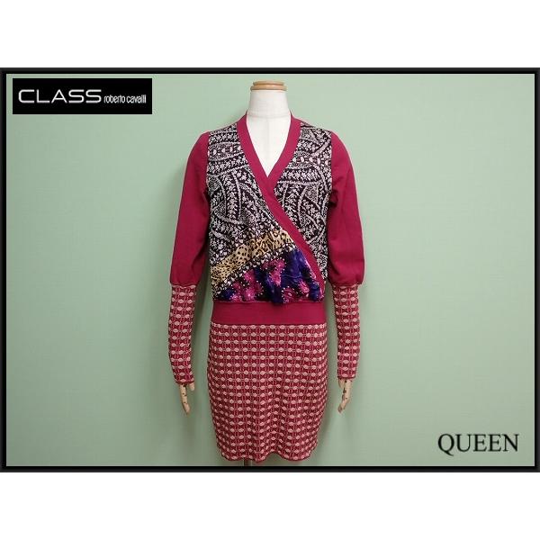 CLASS roberto cavalli ワンピース・42△クラス ロベルトカヴァリ  