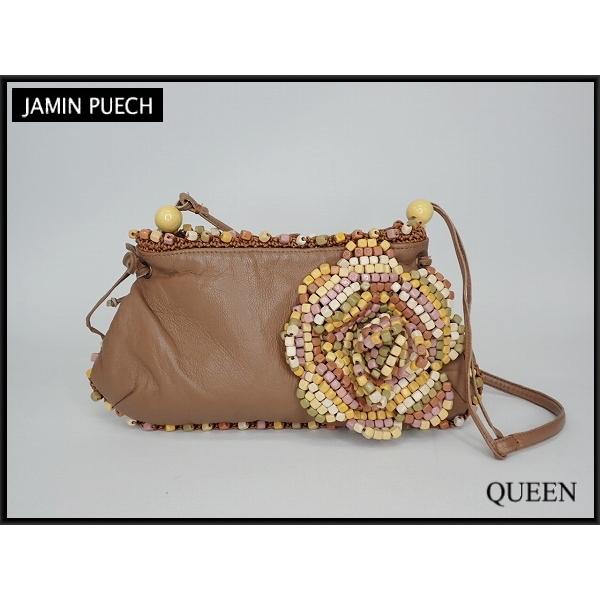 JAMIN PUECH レザーバッグ☆ジャマンピュエッシュ/セミショルダー 