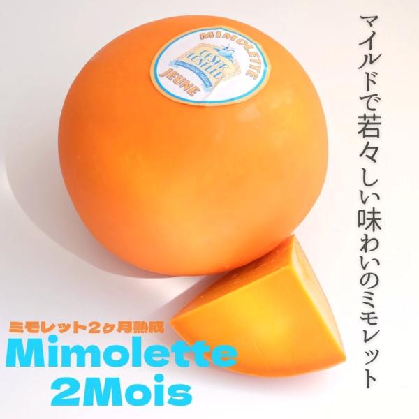 ミモレット 2ヶ月 熟成 150g 2M ジュンヌ Jeune オレンジ ヨーロッパ フランス ハード チーズ ワイン 日本酒 合う お酒 お供 料理 宅飲み おつまみ からすみ