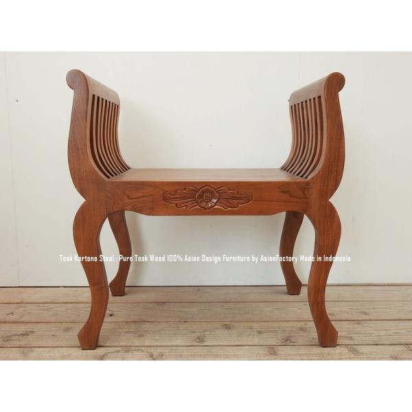 カルトノチェア NA スツール チーク無垢材 チーク材 アジアン