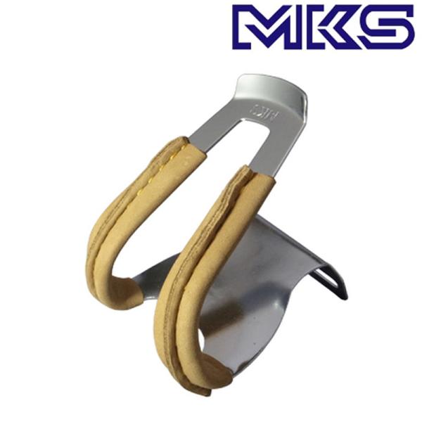 新品未開封MKS(三ヶ島)革付きスチールトゥクリップ Sサイズ5個セット送料込み Amazon | MKS(三ヶ島製作所) 自転車 トウクリップ TOE CLIP