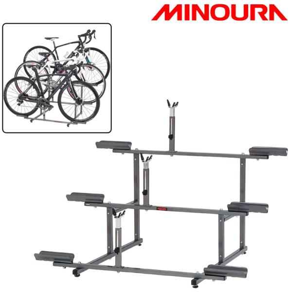 MINOURA ひな壇3段型 自転車展示台　ミノウラ 971-3 ミノウラ 971-3 ひな壇3段型の自転車展示台 MINOURA送料無料 : 自転車