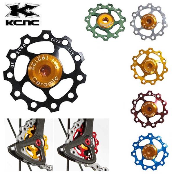 KCNC 9100 プーリー 黒/赤　12t　16t KCNC 9100 プーリー 黒/赤 12t 16t