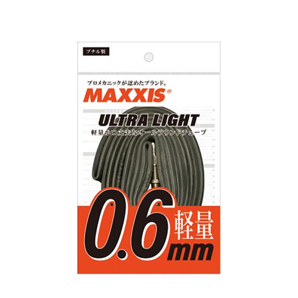 自転車タイヤ・チューブ MAXXIS(マキシス) Ultra Light ウルトラライト OPP 軽量チューブ 仏式36mm 20×1.25-1.5