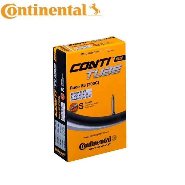 コンチネンタル Race28（レース28）700x20-25C チューブ 仏式バルブ 60mm Continental 優良配送 即納 土日祝も出荷