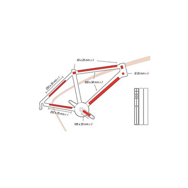 ＠アクセサリ≫サイクルカバー・フレームガード≫フレームプロテクター zefal（ゼファール）