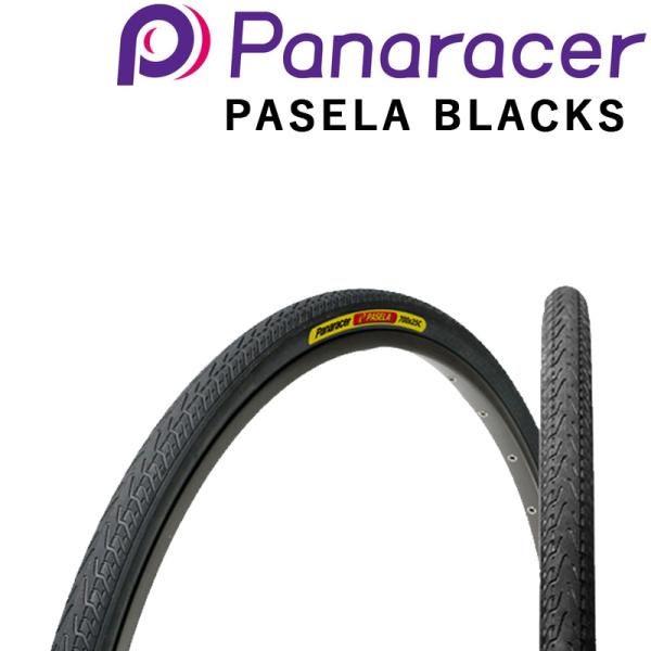 パナレーサー Panaracer パセラ ブラックス 700×38C 4本セット qbei_pi-612738
