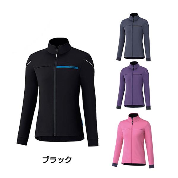 SHIMANO - 美品　シマノ　ウイメンズ ウインドブレーク ジャケット　L　サイクル qbei_pi-624480