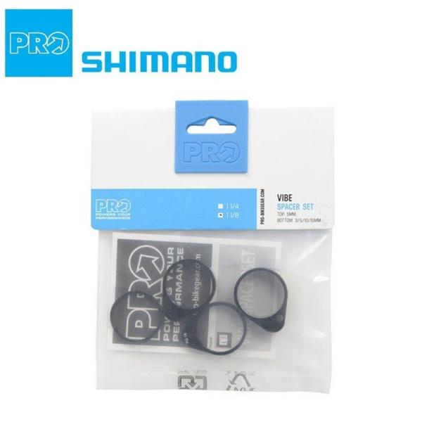 シマノプロ VIBE （ステム専用スペーサーセット）1-1/8 SHIMANO PRO