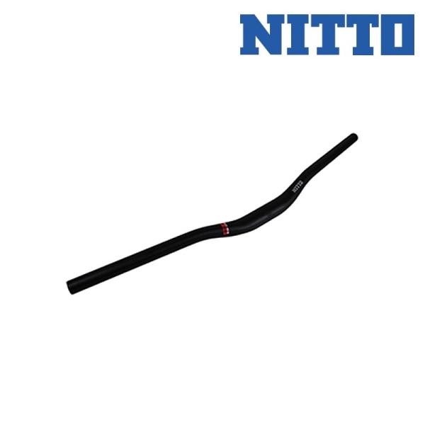 NITTO ニットー B840AA SSB ハンドルバー ブラック : 自転車のQBEI