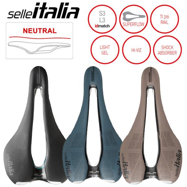 selle ITALIA セライタリアSLR BOOST GRAVEL サドル selle ITALIA セライタリア NEUTRAL：SLR BOOST GRAVEL SUPERFLOW