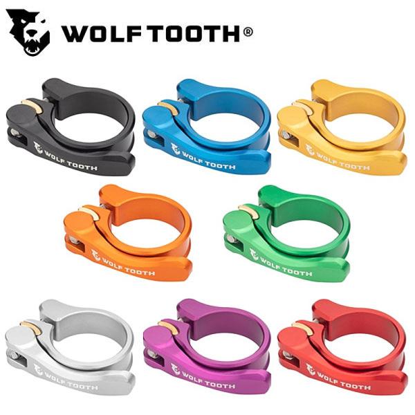 (取寄) ウルフトゥースコンポーネンツ クイック リリース シートポスト クランプ Wolf Tooth Components Quick Release Seatpost Clamp Red qbei_pi-639936