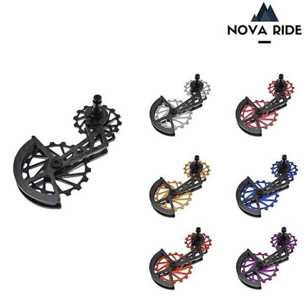 NOVA RIDE(ノヴァライド) ビッグプーリー シマノ R9100/8000 NOVA RIDE ( ノヴァ ライド ) ビッグプーリー OSPW R9100/8000