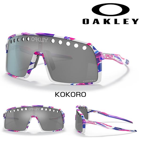 オークリー　SUTRO KOKORO PRIZM BLACK スートロ Sutro Prizm Black Lenses, Polished Black Frame Sunglasses