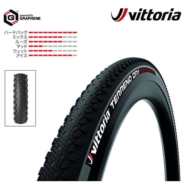 Vittoria TERRENO DRY(700×33c)新品未使用 Vittoria Terreno Dry Tubeless Cyclocross Tire (Anthracite