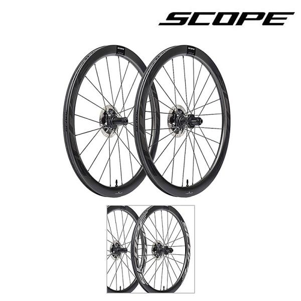 スコープサイクリング R4 Disc（R4ディスク）前後セットホイール
