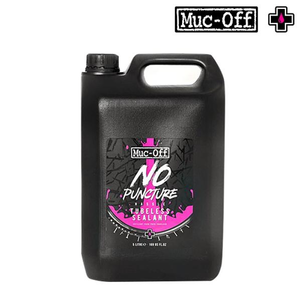マックオフ NO PUNCTURE HASSLE TUBELESS SEALANT （ノーパンクチャーハッスルチューブレスシーラント）5L ボトル MUC-OFF送料無料
