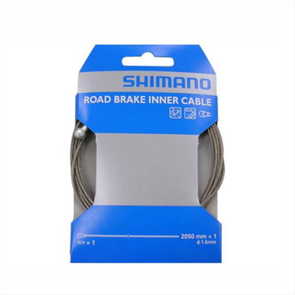 他サイト： シマノ INNER CABLE for BRAKE ロード用 SUS ブレーキインナーケーブル φ1.6mm×2050mm/1パック SHIMANOの商品画像