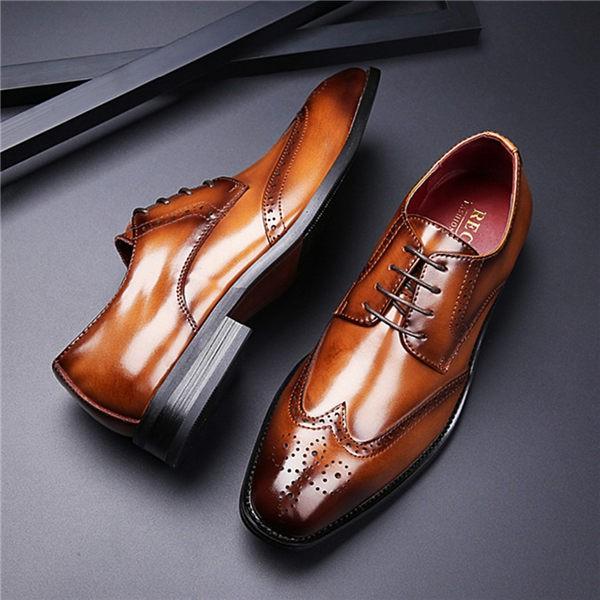 本革 ビジネスシューズ メンズ 本革靴 紳士靴 大きいサイズ 幅広 3e ロングノーズ 脚長 黒 茶色 メンズ 本革シューズ スリッポン ローファー ブランド Qbic 通販 Yahoo ショッピング