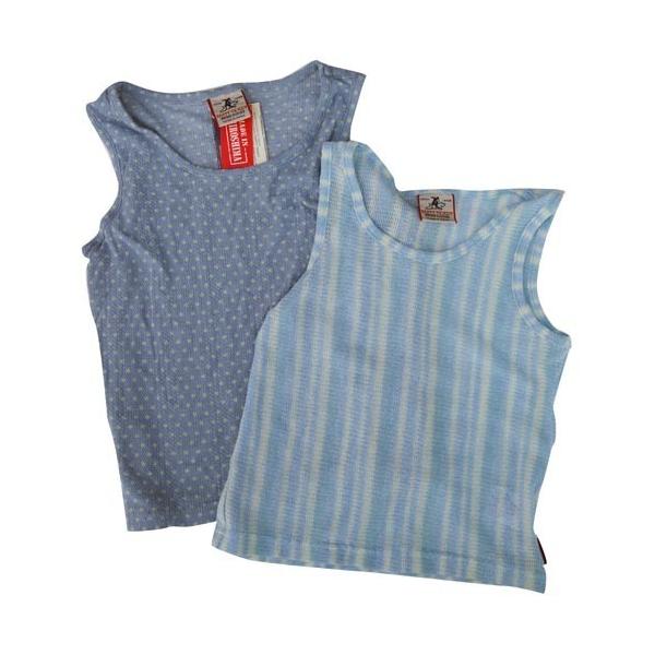 アウトレット 60 Off セール 日本製子供服 Party 即日出荷 Ticket パーティーチケット 90cm ブルー レイヤードタンプトップ2枚組 日本製 子供服 100cm