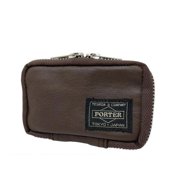PORTER ブラウン キーケース 楽天市場】ポーター ダブル キーケース コインケース 129-06014
