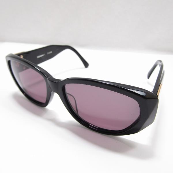 【美品】イヴサンローラン サングラス メガネ 眼鏡 31-8522 ブラック Yves Saint Laurent - YVESSAINTLAURENT イヴサンローラン 31