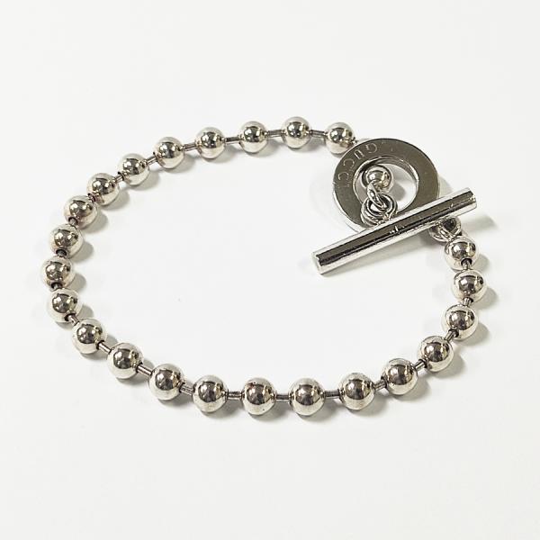 状態良好 GUCCI グッチ ボールチェーン ブレスレット SV925 シルバー