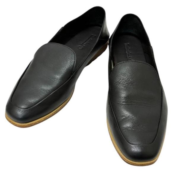 美品 Timberland ティンバーランド スリッポン レザー ブラック