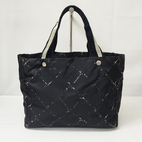 美品 シャネル 旧トラベルライン トートバッグ ナイロン 黒 廃盤 希少 状態良好 CHANEL シャネル 旧トラベルライン トートバッグ A11833