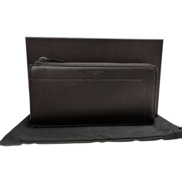 状態良好 SAINT LAURENT サンローラン L字ファスナー長財布 レザー