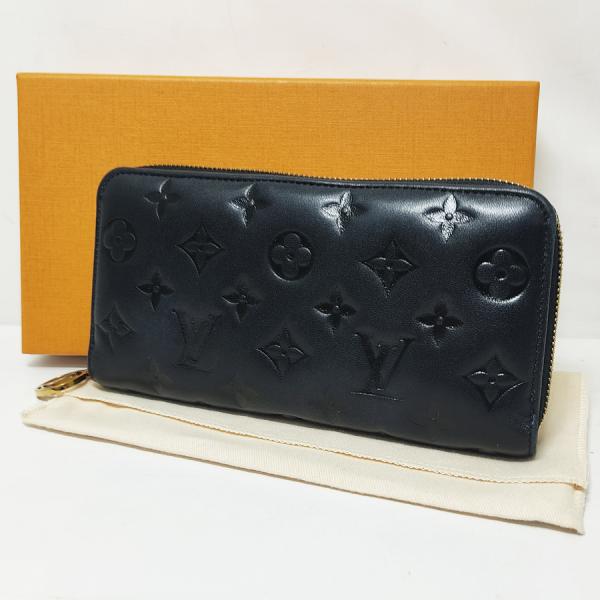 状態良好 LOUIS VUITTON ルイヴィトン ジッピーウォレット クッサン
