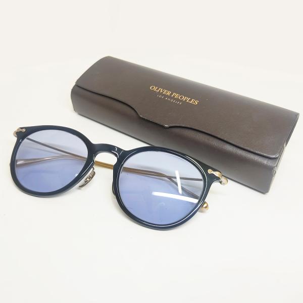 状態良好 OLIVER PEOPLES オリバーピープルズ サングラス ブルーレンズ