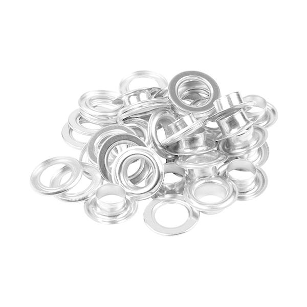 SK11 両面ハトメの玉 20組 No.76 アルミ12mm 【4977292175272】