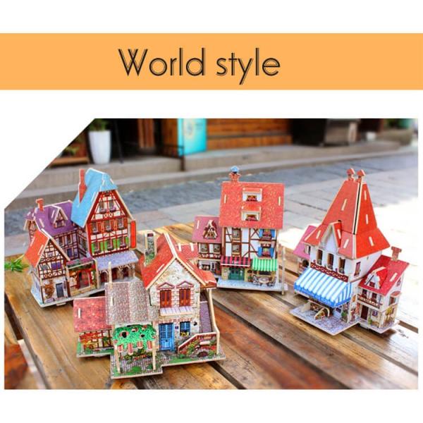 3d立体パズル 木製シリーズ フランス スタイル 手作りドールハウス キット木製 ミニチュア ハウス 家具 家 城 ハンドメイド 子供 おもちゃ プレゼント Buyee Buyee Japanese Proxy Service Buy From Japan Bot Online