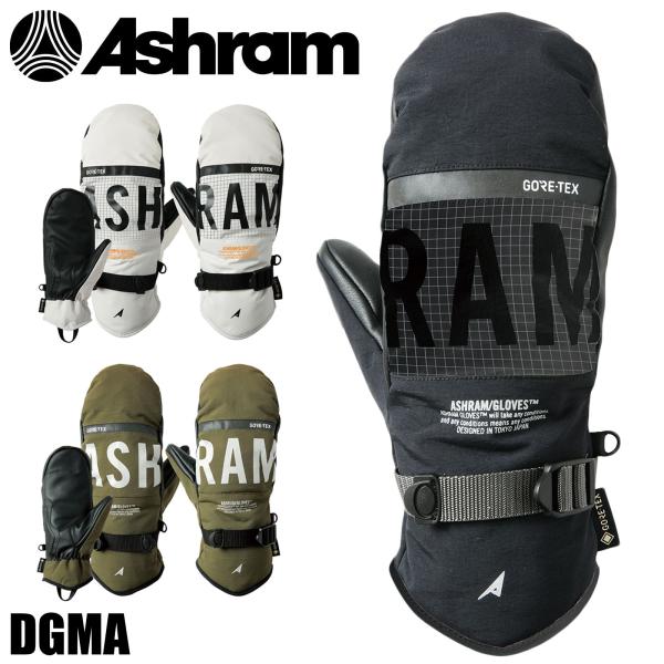 ASHRAM DGMA スノーボード ミトングローブ グローブ GORE-TEX