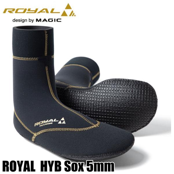 MAGIC ROYAL HYB SOX 5mm 24/25 マジック ロイヤル ハイブリッド ソックス AGT210 ジャージ サーフ サーフィン サップ SUP SURF セミドライ マリンスポーツ BEWET サンコー ドライ サーフブ...
